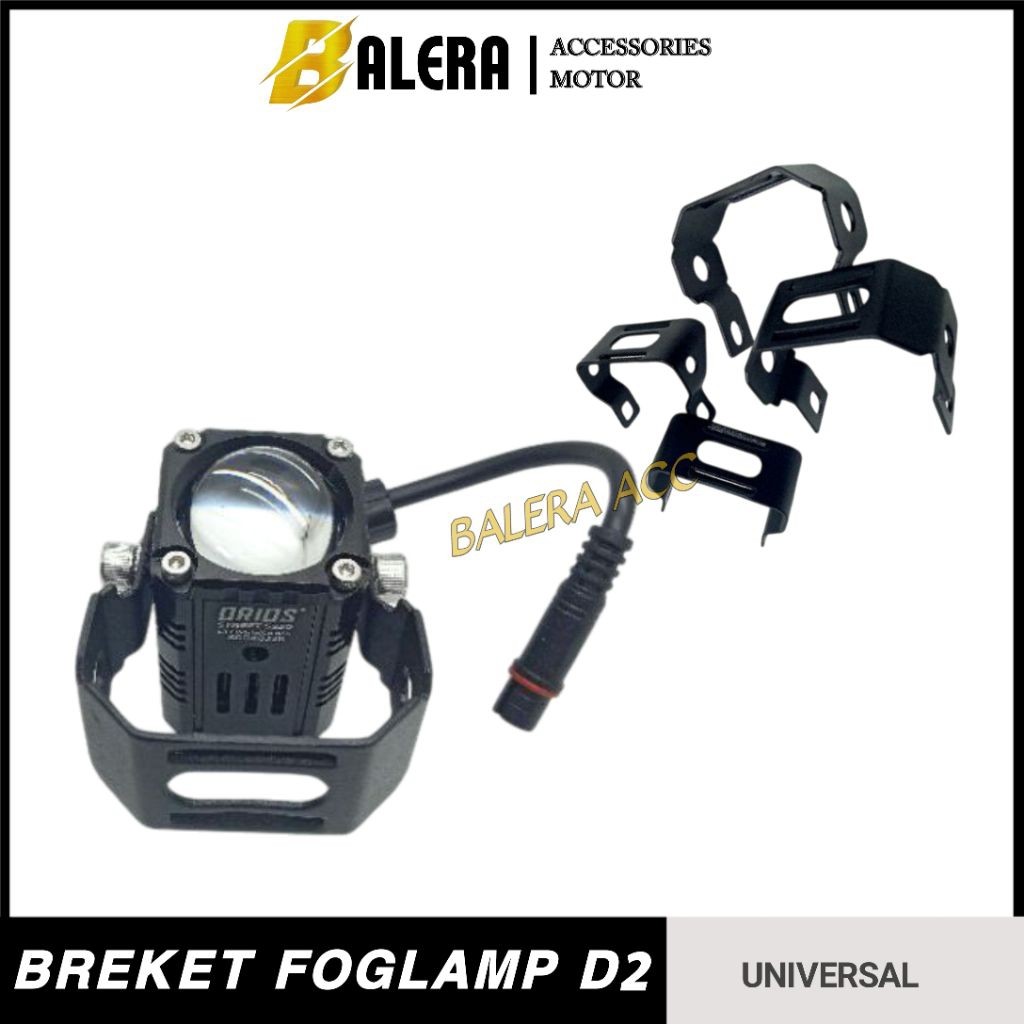 Breket Lampu Tembak D2 Laser Breket Ori Bawaan Lampu Tembak Premium