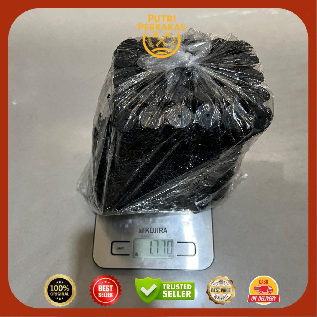 Karet Paku Payung Hitam (GROSIR 1 PAK ISI 100 PCS) | Karet Paku Asbes | Karet Paku Seng