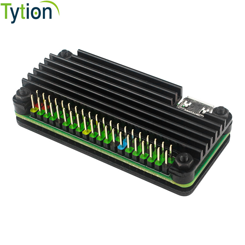Raspberry Pi Zero 2 W Aluminum Case + Pin Header Screwdriver Passive Cooling Enclouse for Raspberry 