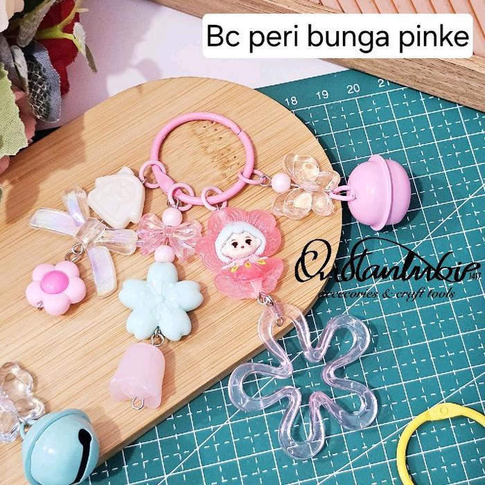 Bagcarm Peri Bunga gantungan kunci tas dll - Bc Peri Bunga Kuning
