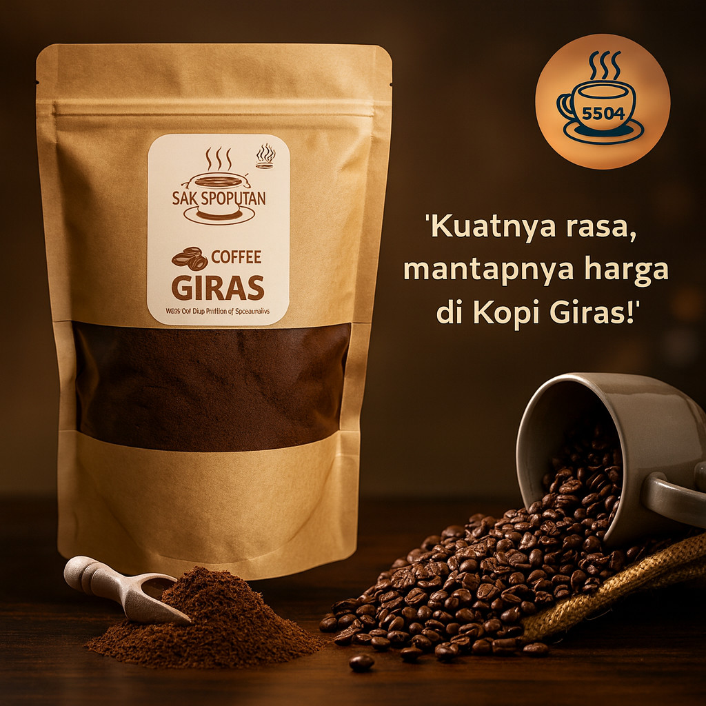 (kbs) kopi bubuk giras 2 kg rasa mantap sudah terjamin bubuk kopi giras 2 kg kopi bubuk giras 2000 g