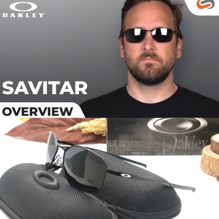 Kacamata Oakley Savitar 6047 Polarized Kaca Mata Mewah Authentic