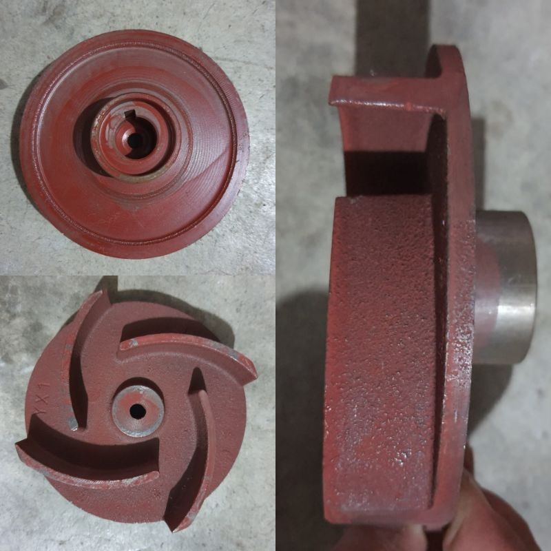 Wp30 Impeller Kipas Keong Mesin Pompa air alkon Robin Irigasi sawah Wp80 3in 3inci 3inchi SNB80