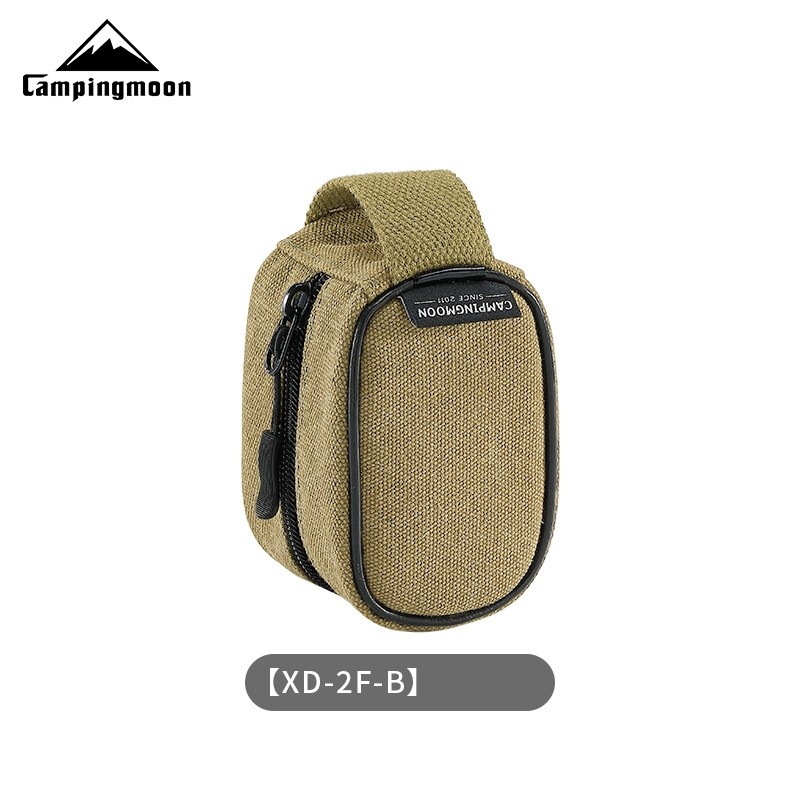 CAMPINGMOON XD-2F-B Multifunctional Peak Bag Item Storage Bag XD-2F-B Thickened Canvas Camping Outdo