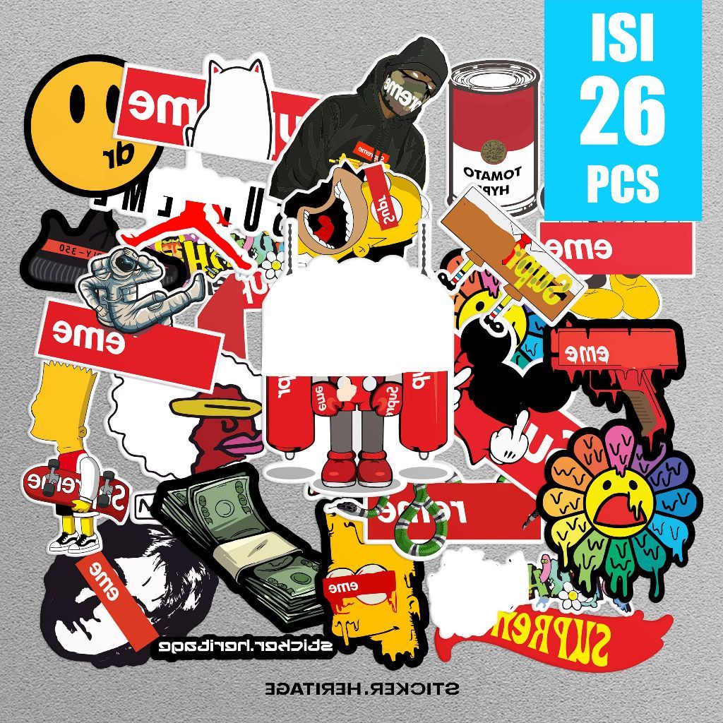 Stiker Aesthetic PREMSU X PEBA | STIKER LAPTOP  estetik pack sticker stiker pack stiker untuk helm S