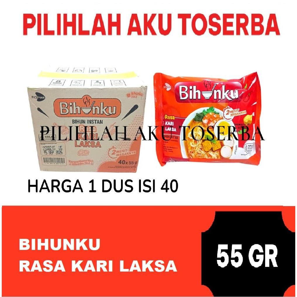 Bihunku Bihun Instan KARI LAKSA - ( HARGA 1 DUS )