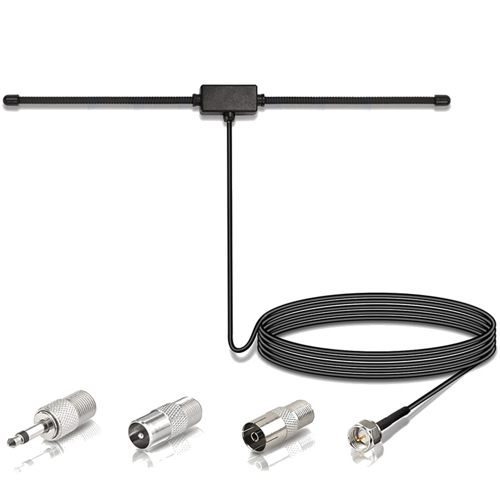 Universal Car Stereo AM FM pole Antenna Hidden Adhesive Mount AM FM Rao Antenna FM Rao Antenna