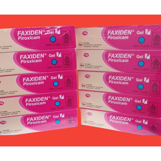 FAXIDEN GEL 10 GR