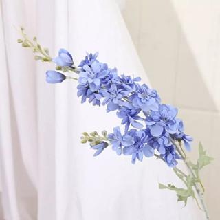 BUNGA GLADIOL X2 ARTIFICIAL / Bunga artisial gladiol / bunga plastik - Dusty Blue
