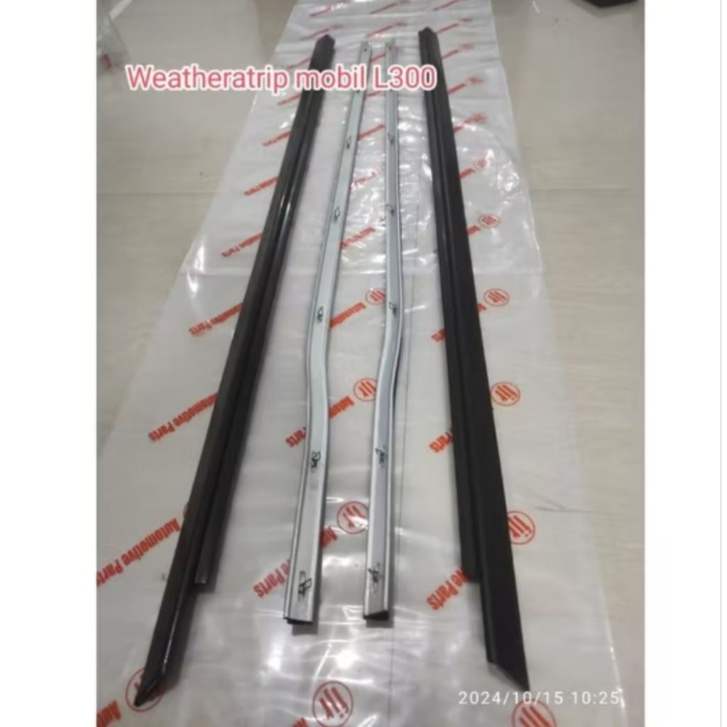 Weatherstrip/Pelipit kaca pintu mobil L300 Full set