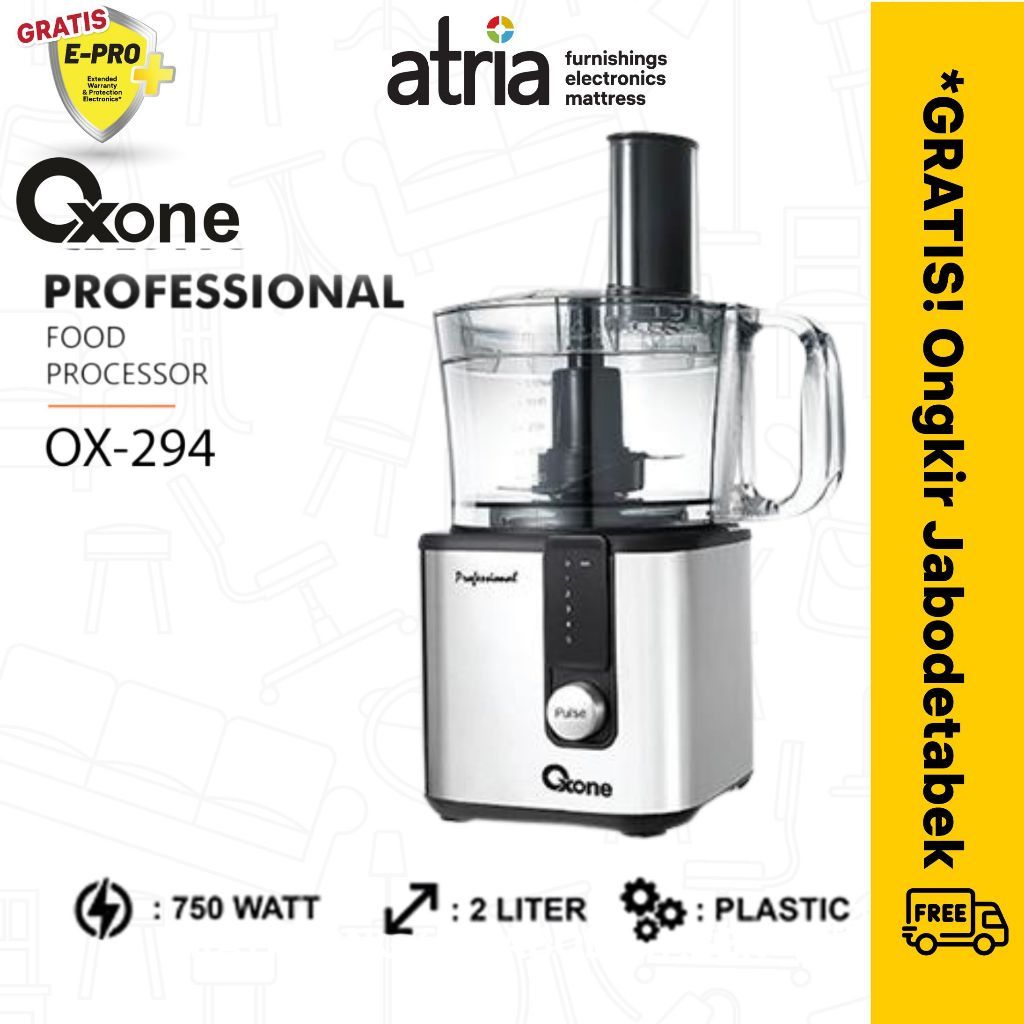 Oxone Food Processor OX-294 Food Processor Pengolah Makanan Serbaguna