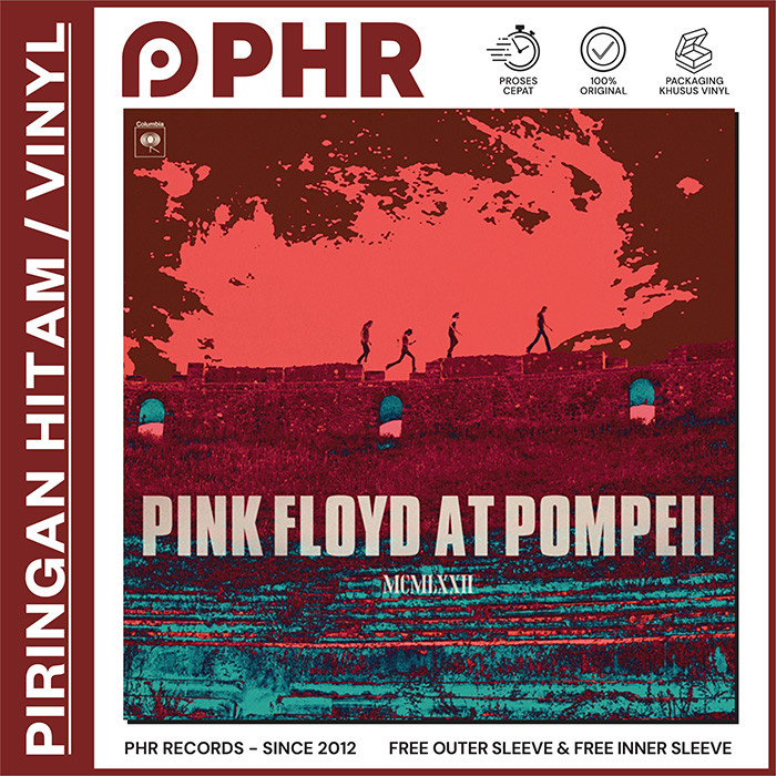 Vinyl PINK FLOYD - At Pompeii - MCMLXXII [Piringan Hitam/LP/PH]