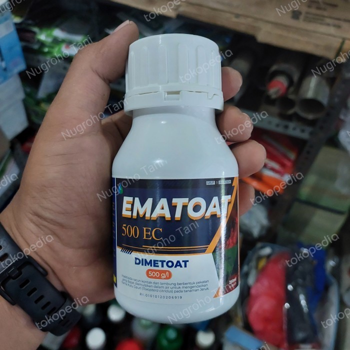 INSEKTISIDA EMATOAT 500 EC 250 ML DIMETOAT 500 PENGENDALI KUTU BERBAU