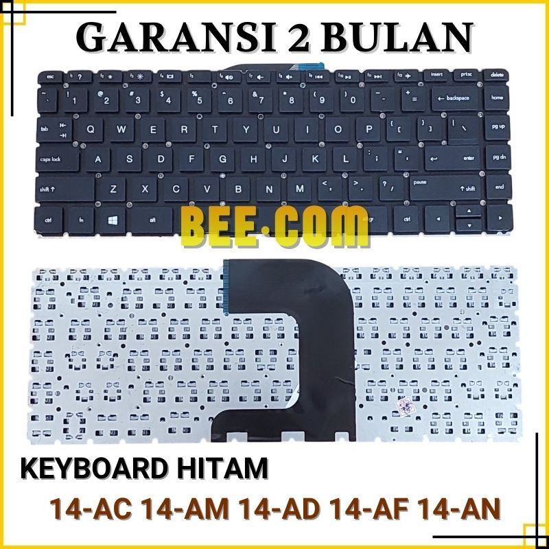 Keyboard Laptop HP 14-am015TX 14-am125TX 14-am129TX 14-am507TU -BEE