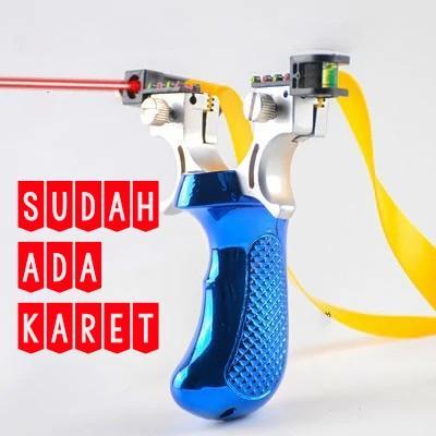 Ketapel Laser / ketapel berburu tactical Laser Big Power - Biru TERLARIS