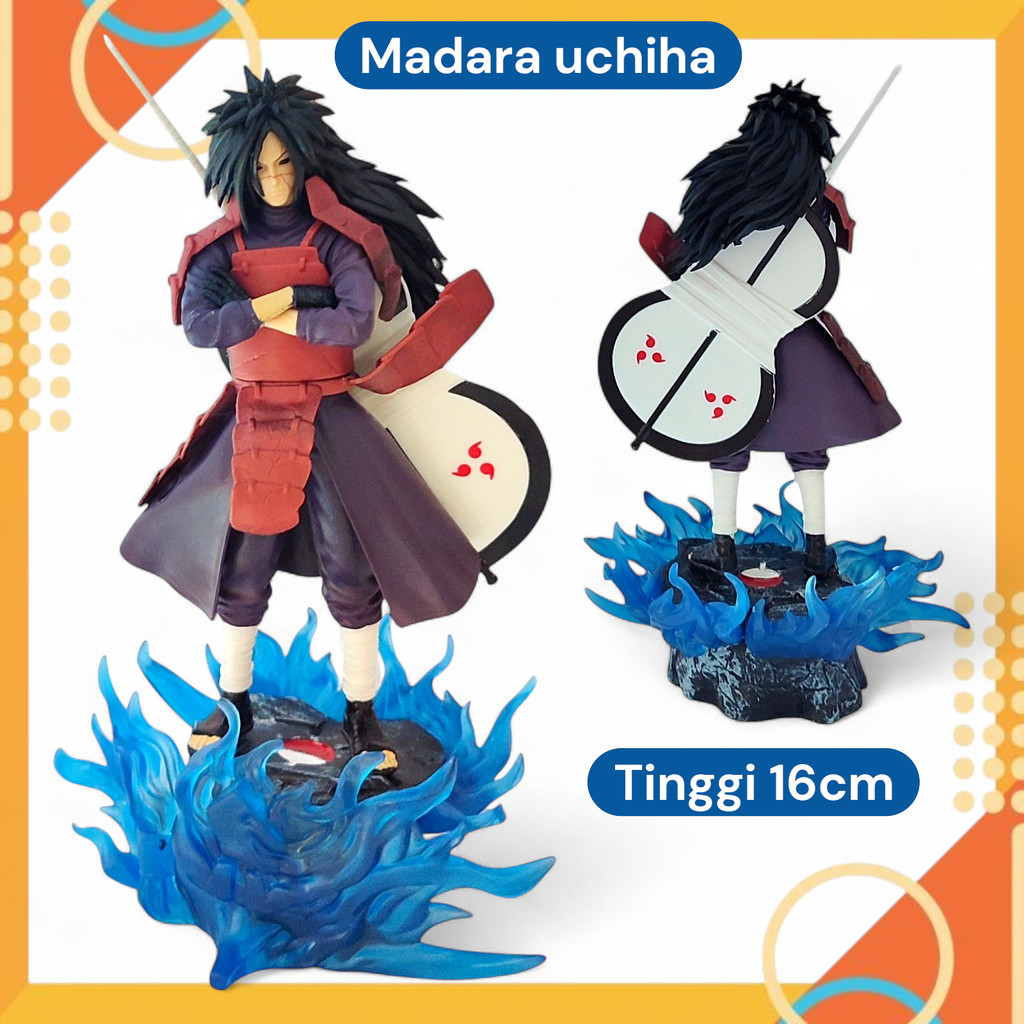 Action Figure Madara uchiha War Naruto Shipunden Mainan Figure Madara Uchiha Pajangan