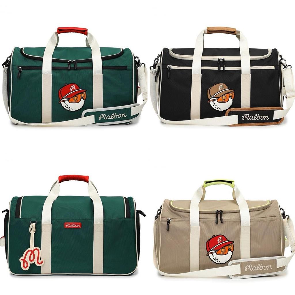 MB Boston Bag Tas Duffel Duffle Golf Bag Lightweight Canvas