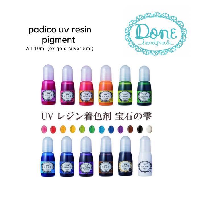 Done Handymade Pigmen UV Resin Padico Japan Pewarna Resin 10ml pewarna resin transparan - Hitam