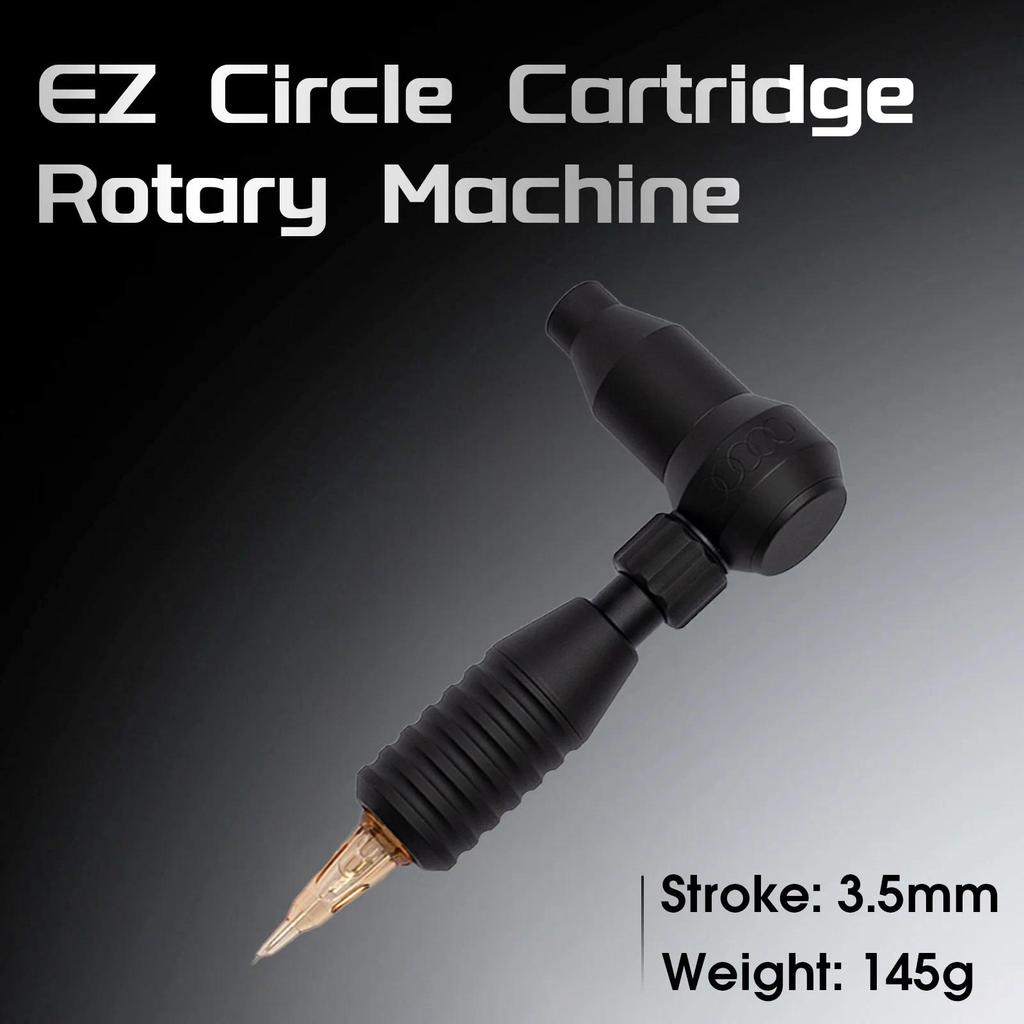 EZ CIR Rotary Tattoo Machine with Cartridge Tattoo Grips DC connection  Motor  for Cartridge Tattoo 