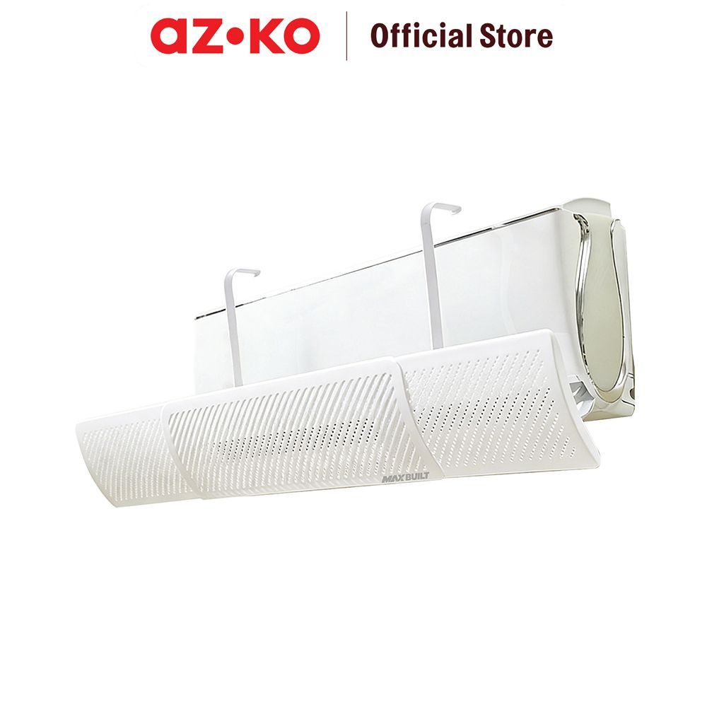 AZKO Maxbuilt Pengarah Angin AC Split - Putih Pengarah Udara Deflektor AC Penahan Angin Air Flow Gui