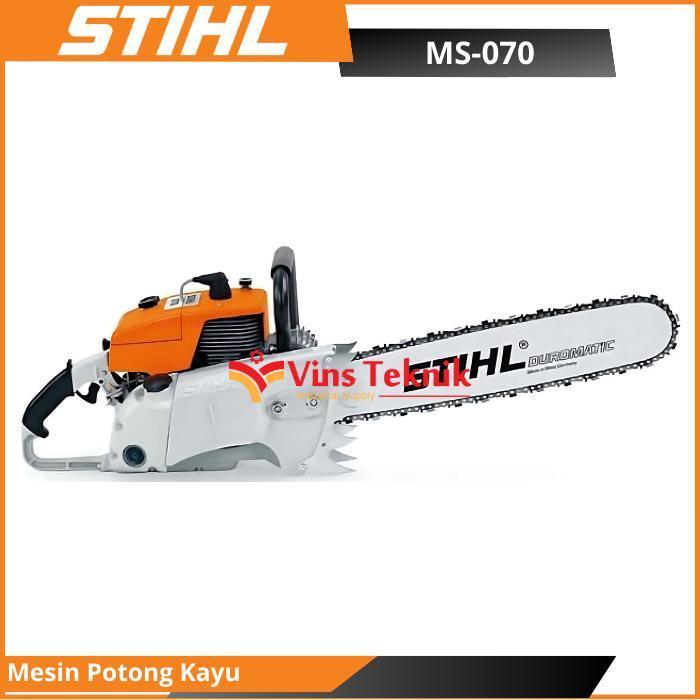 Chainsaw STIHL MS070 36 Inch Mesin Potong Kayu 105CC Original STIHL MS070 Mesin Potong Kayu Chainsaw