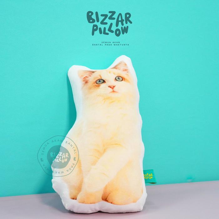 PROMO  Bantal Anabul Custom Anjing / Kucing Size M - Hitam #000000