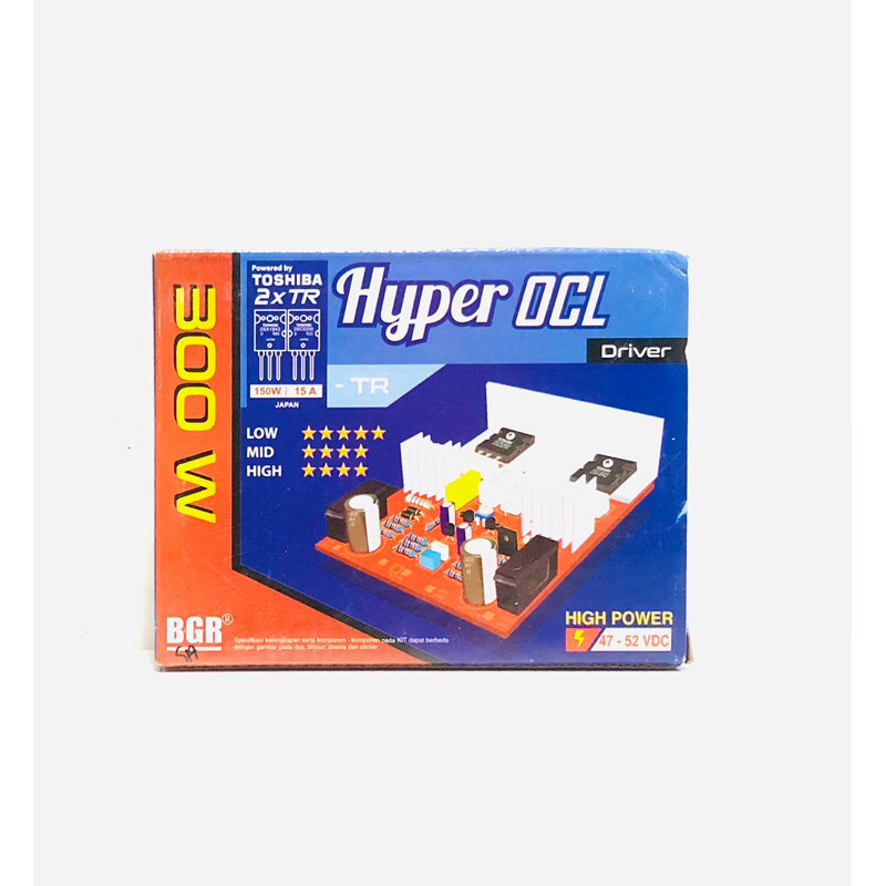 Kit Power Hyper OCL 300 Watt Mono Tanpa Transistor Final