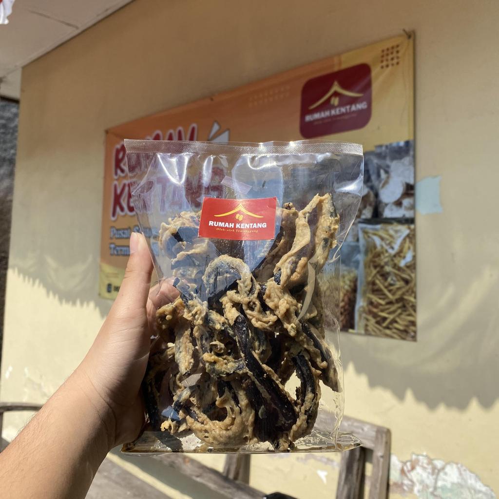 KERIPIK BELUT keripik belut belut asli keripik keripik belut asli belut renyah 200 gr