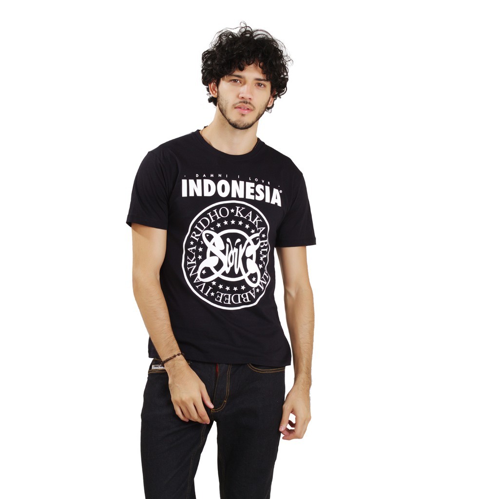 Tee Male Slank Ramones Black