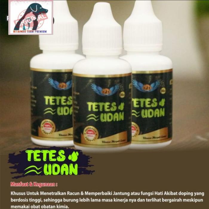 TETES UDAN RJB OBAT VITAMIN SUPLEMEN PENETRAL RACUN BURUNG MERPATI by Happypaws id