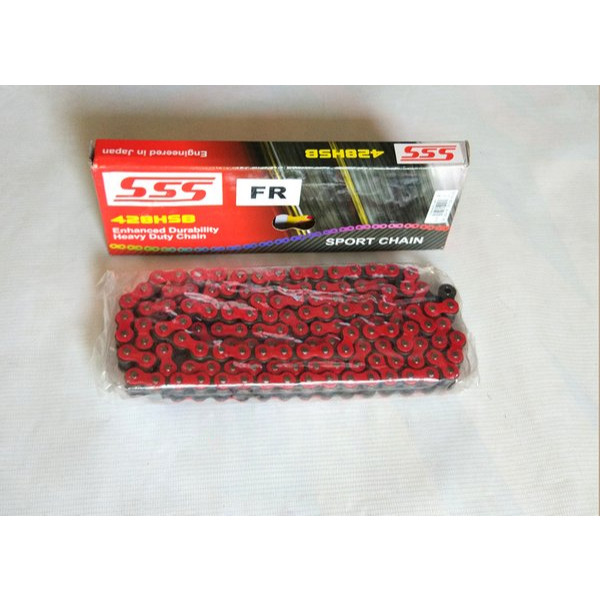 SSS RANTAI RED 415 HSB DAN SSS RANTAI RED 428 HSB RANTAI MOTOR