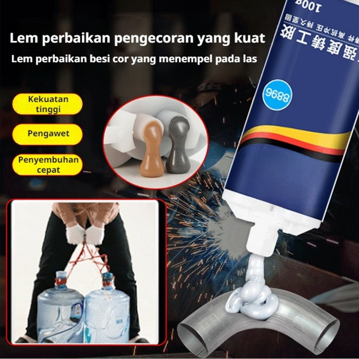 Kirim dalam 24 jam[Cocok untuk berbagai bahan]lem besi super kuat Serbaguna Cairan Super Perekat Kua