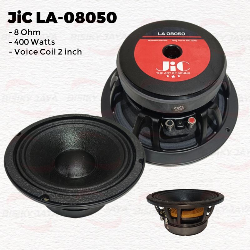 Speaker 8 inch JIC LA 08050 Original Speaker JIC LA08050
