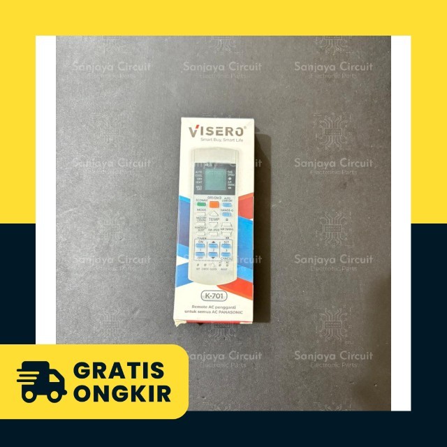 Remote Remot AC Panasonic Visero Universal