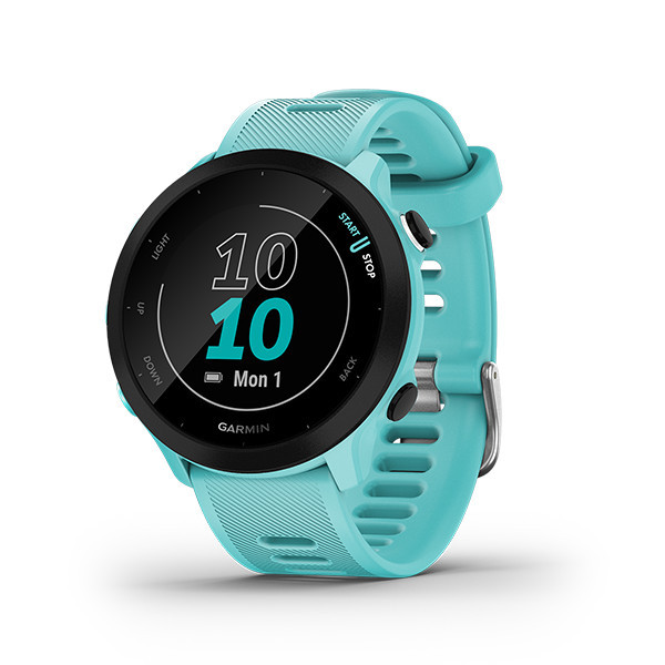GARMIN FORERUNNER 55 GPS SMARTWATCH WATERPROOF 5 ATM 1,04'' SMART WATCH GARANSI RESMI
