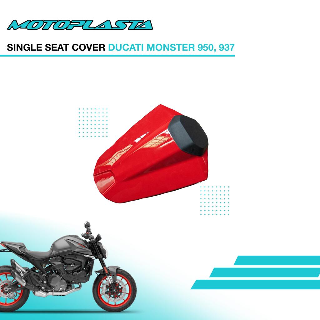Single Seat Cover Ducati Monster 696 / 795 / 796 / 797 / 821 / 937 / 950 / 1100 / 1200 Motoplasta