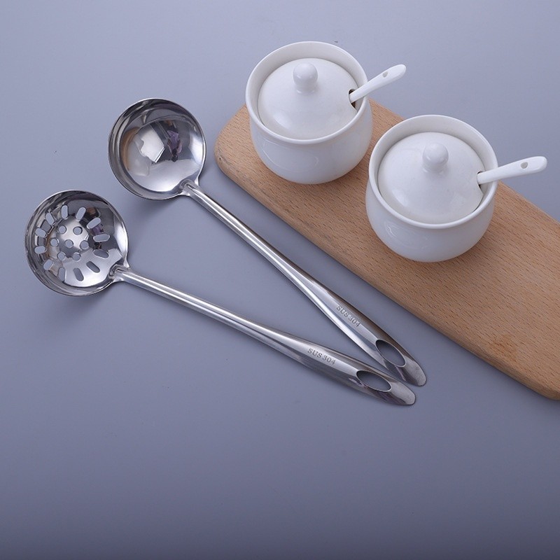 Centong Sayur Stainless Penyaring Minyak Lemak-Centong Pisah Minyak Centong Sup Pisah Minyak