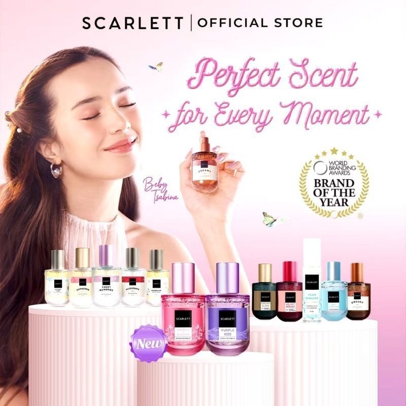 Scarlett Whitening Eau De Parfum 30 ml inspired tanpa dus