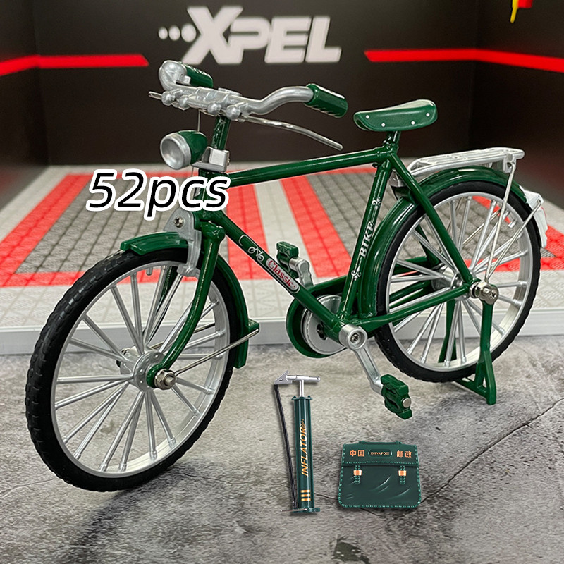 Mainan Diecast Sepeda Gunung Miniatur Die-cast / DIY Sepeda