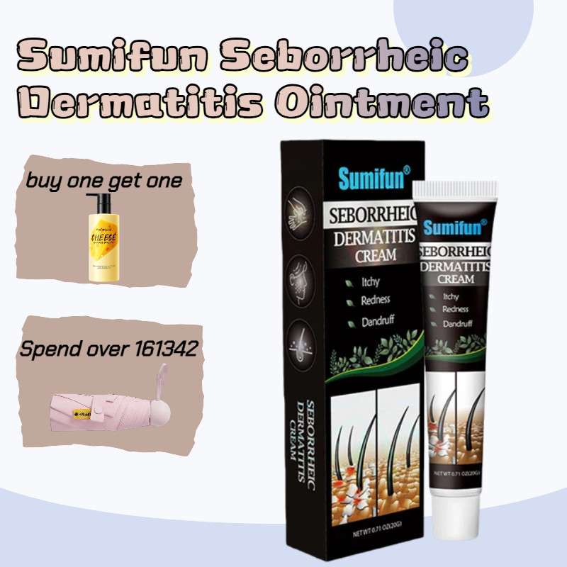 Seborrheic Dermatitis Cream Psoriasis Skin Itching Dandruff