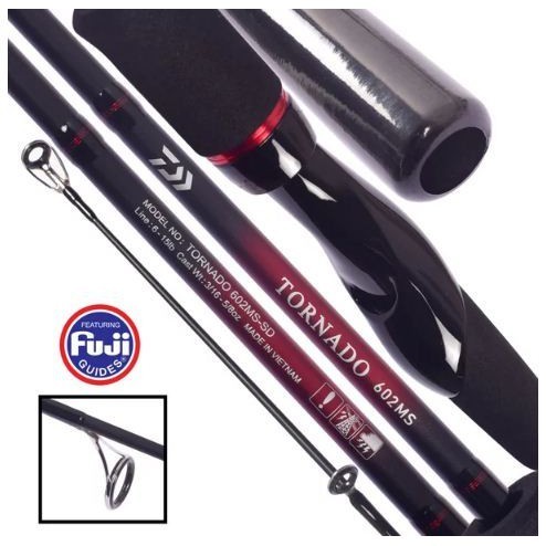 Joran DAIWA TORNADO 602 - 662 - 702 | Galatama Pelampungan ikan Mas | Spinning dan Baitcasting | Jor