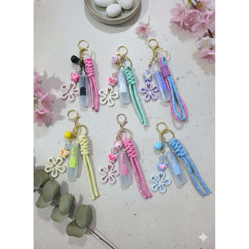 ready keychan jompo pastel brand pocket inhaler translucent 2in1 Original Thailand BamBam Lisa Black