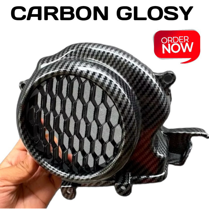 TUTUP KIPAS BEAT DELUX CARBON KIPAS SCOOPY NEW CARBONtutup kipas beat Scoopy Genio carbon 2020/2021 