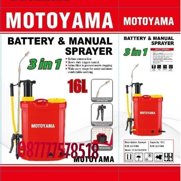 Sprayer Elektrik Motoyama 3 IN 1 Best