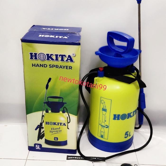 Sprayer manual 5 liter alat semprot pompa semprot kapasitas 5 liter sprayer 5liter manual - kuning -