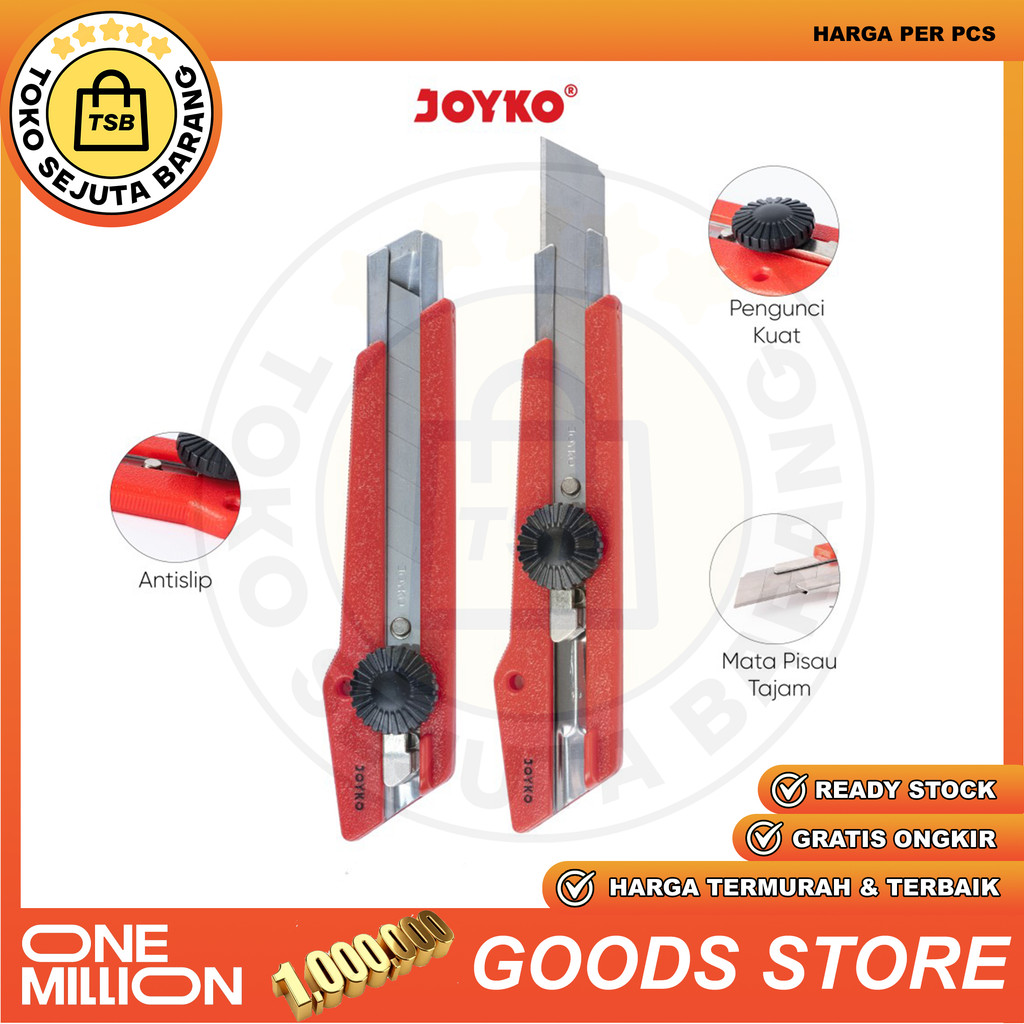 JK Cutter Besar L500 Alat Potong Pemotong Industri Heavy Duty Pisau Baja Tajem Tajam Ukuran Jumbo Ma