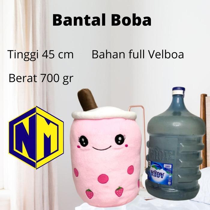 Boneka Boba Jumbo 45 cm berlabel SNI Kado Dolls - Pink