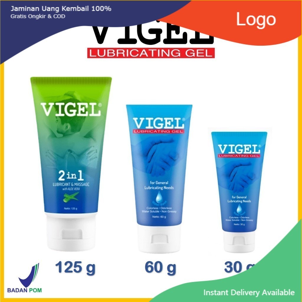READYY Ready Stock Vigel Lubricating Gel Jelly Pelumas Lubrikasi Jel