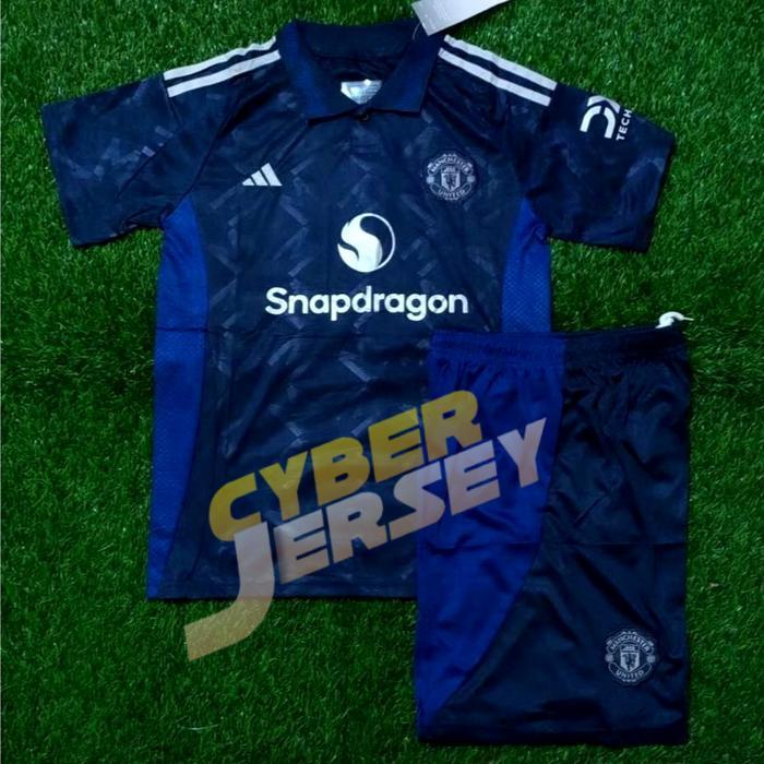 JERSEY BOLA KIDS ANAK MU AWAY 2024 2025 GRADE ORI TOP QUALITY