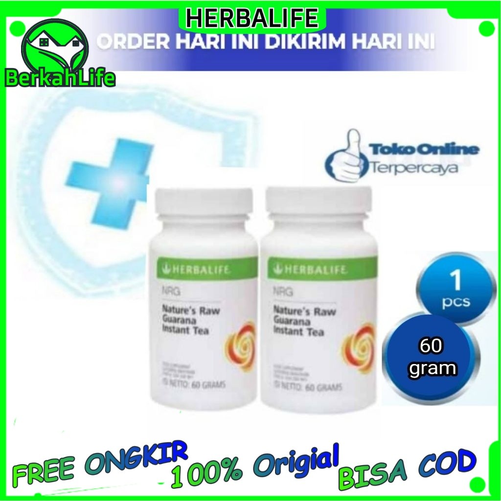 Herbalife Nutrition NRG Teh Instan Penambah Energi Dan Stamina Herbalife NRG Tea Penambah Stamina Sa